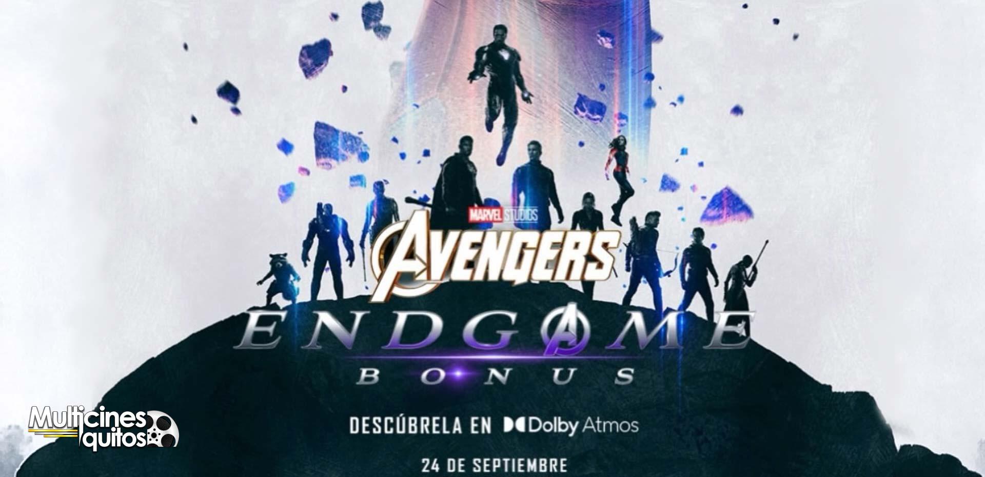 AVENGERS ENDGAME BONUS
